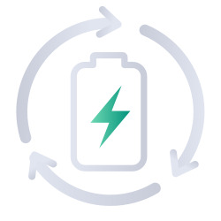 Outstanding fast charge performance